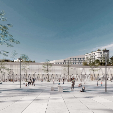 GROUPE SCOLAIRE ET SPORTIF - Résidence étudiante - Ivry-sur-Seine (94)